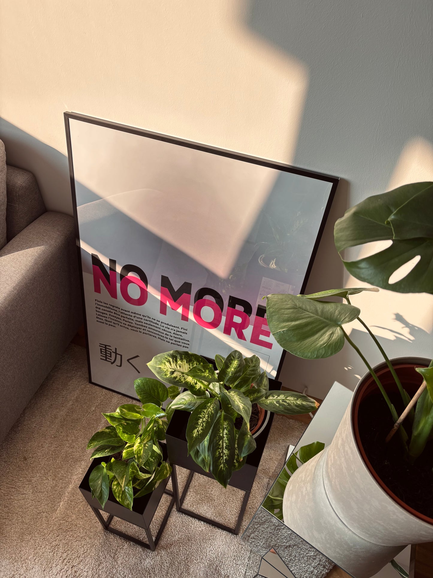 NO MORE